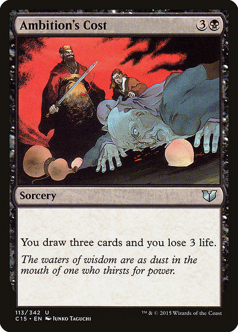 Ambition's Cost 113