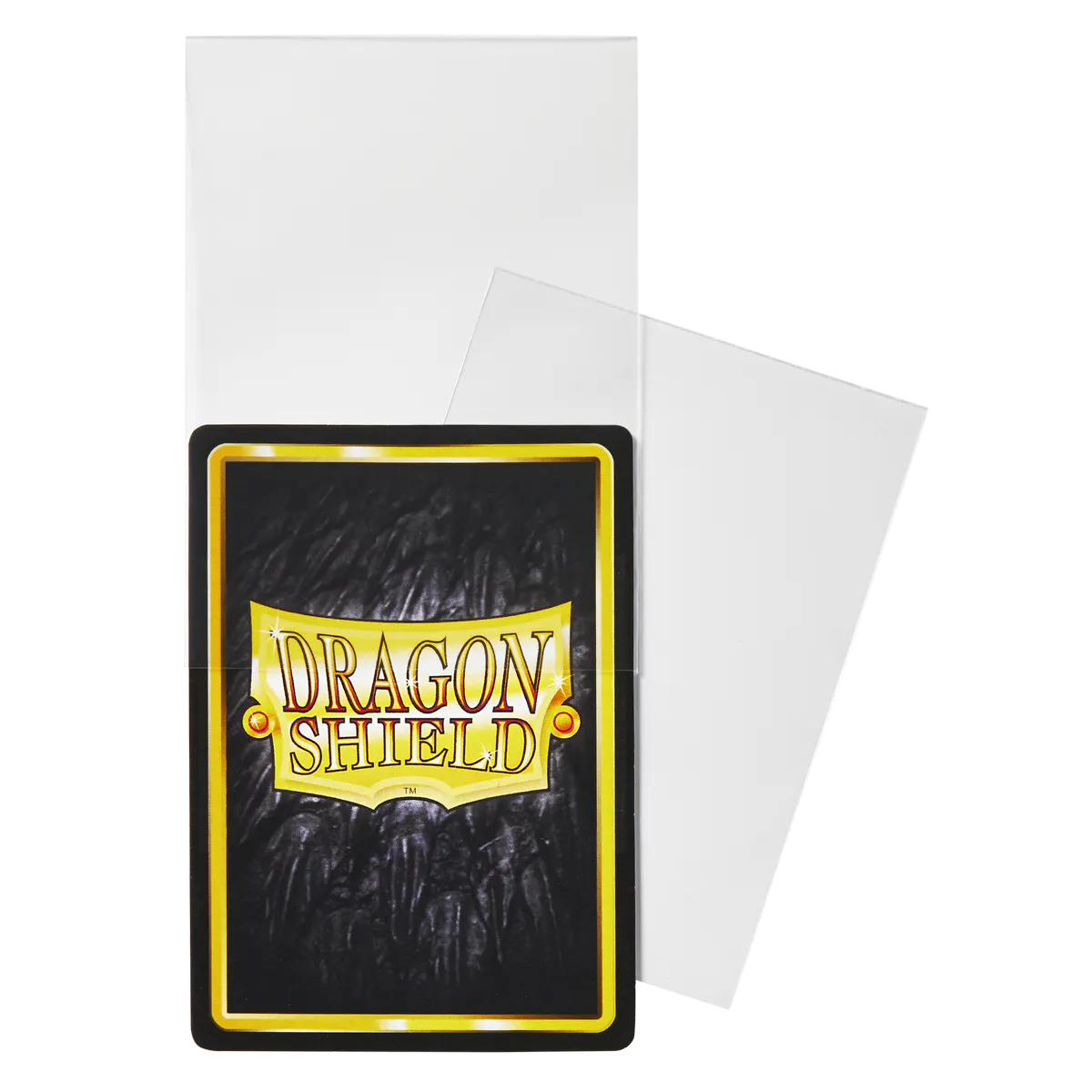 Dragon Shield Standard Perfect Fit Sleeves - Clear/Clear (100 Sleeves)