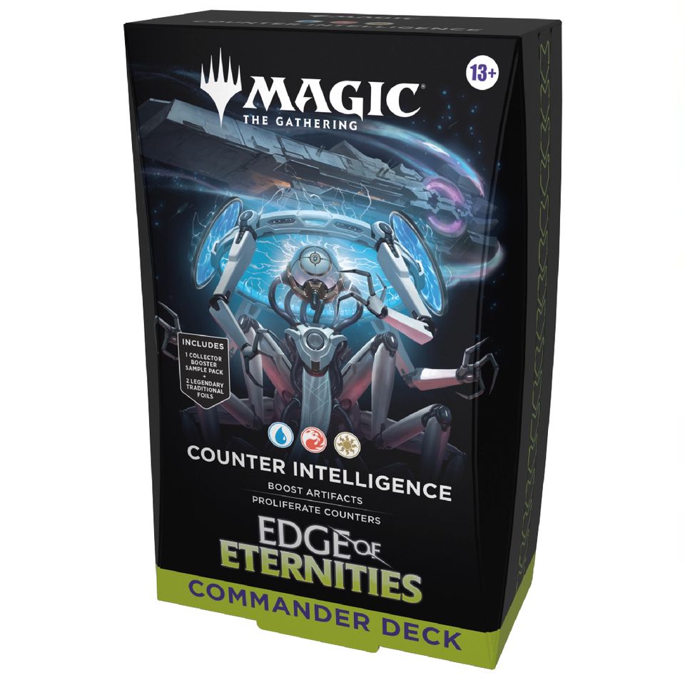 Magic: The Gathering Edge of Eternities - Counter Intelligence Commander Deck