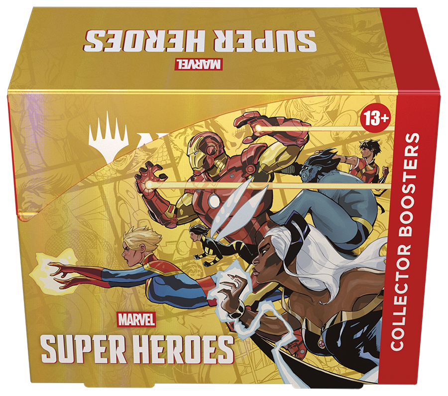 Pre-Order Magic: The Gathering Marvel Super Heroes Collector Booster Display