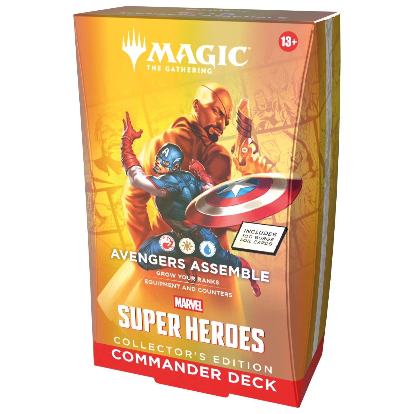 Pre-Order Magic: The Gathering Marvel Super Heroes Collector Commander Deck Avengers Assemble
