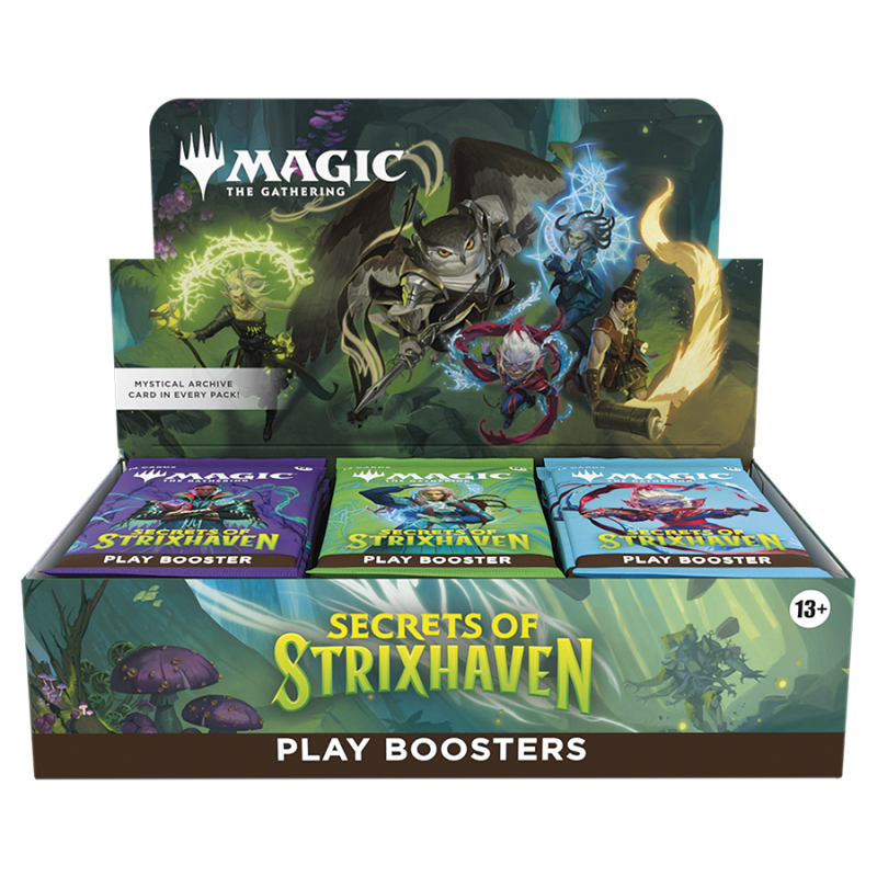 Magic: The Gathering Secrets of Strixhaven Play Booster Display