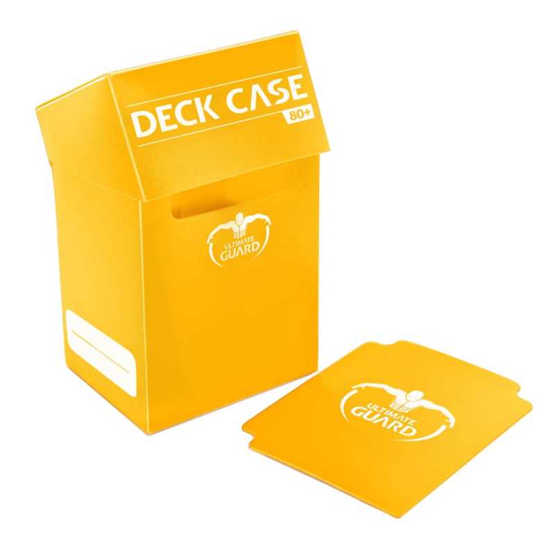 Ultimate Guard Deck Case 80+ Standard Size Yellow