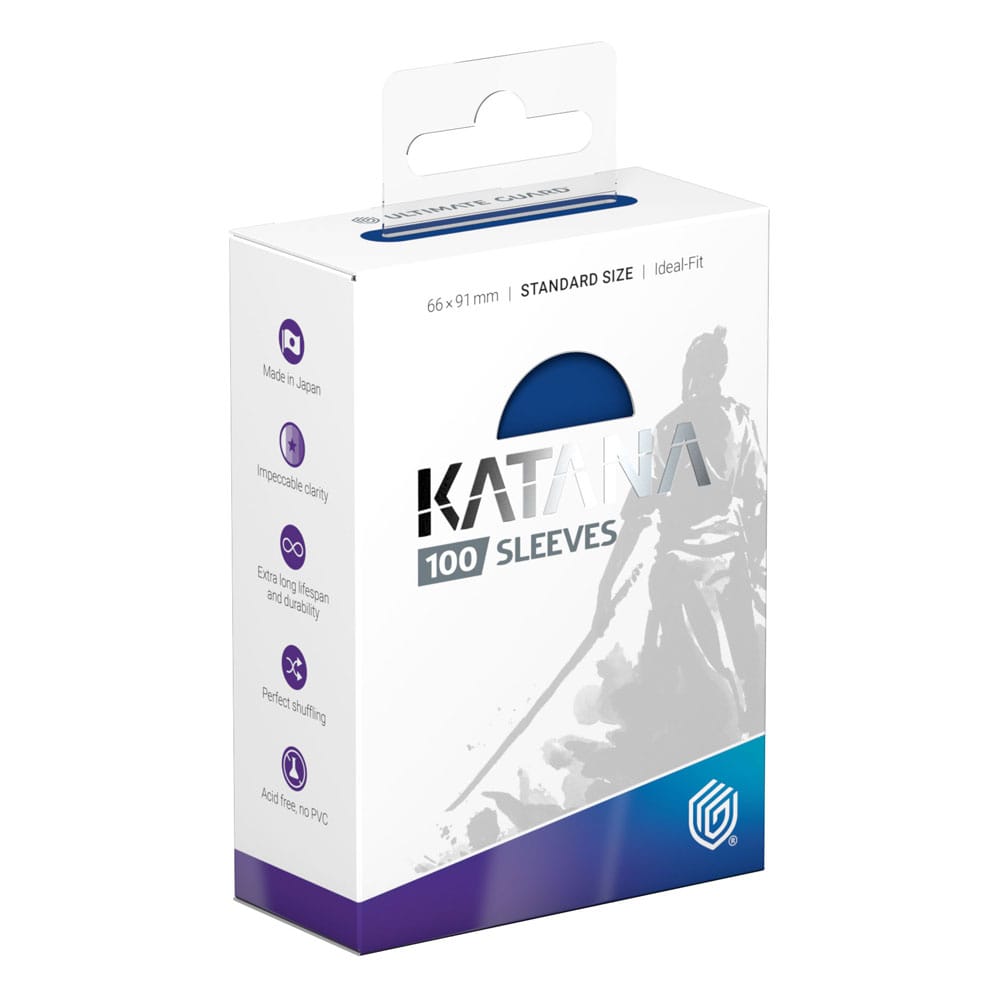 Ultimate Guard Katana Sleeves Standard Size Blue (100)