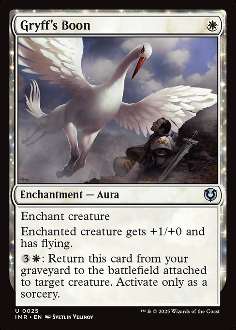 Gryff's Boon 25 Foil