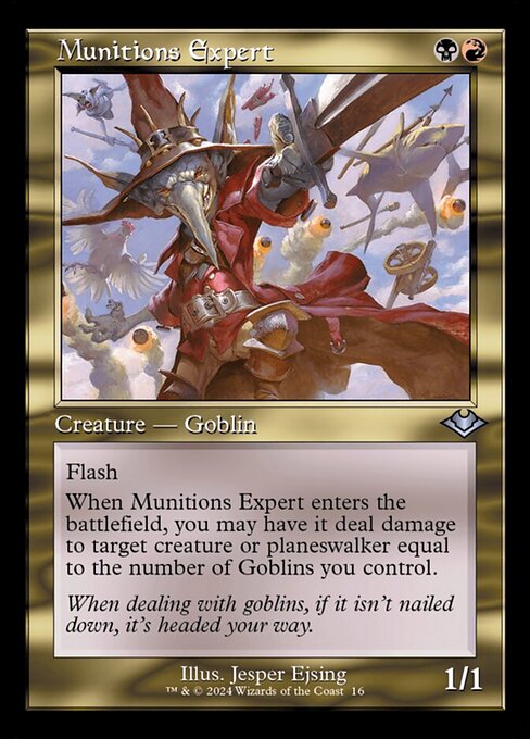 Munitions Expert 16 Foil