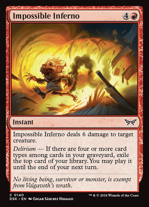 Impossible Inferno 140 Foil