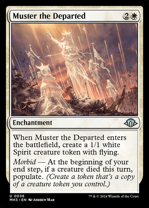 Muster the Departed 36 Foil