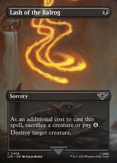 Lash of the Balrog 408 Foil
