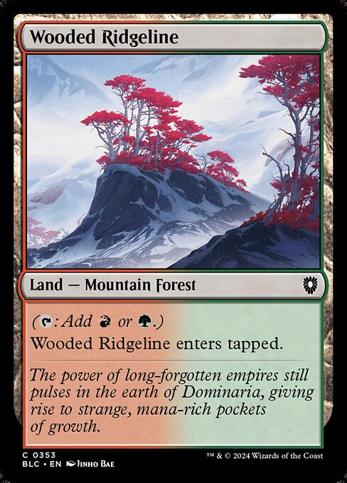 Wooded Ridgeline 353