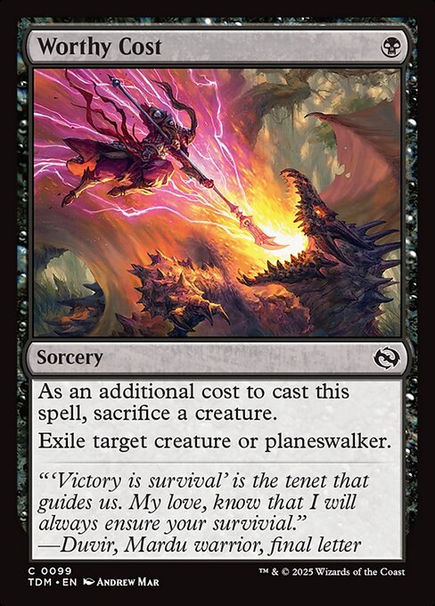 Worthy Cost 99 Foil