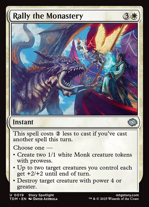 Rally the Monastery 19 Foil