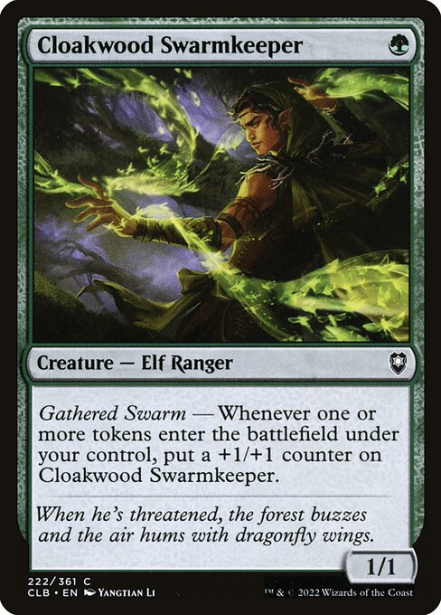 Cloakwood Swarmkeeper 222 Foil