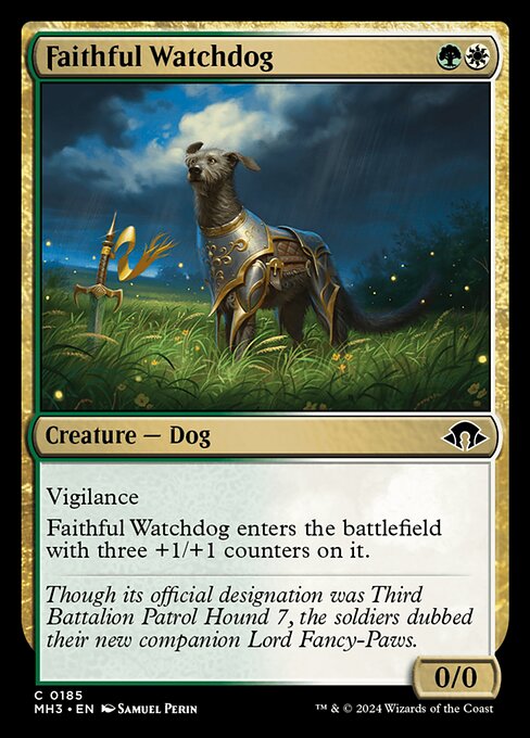 Faithful Watchdog 185 Foil