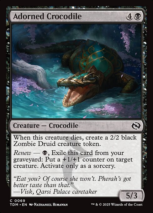 Adorned Crocodile 69
