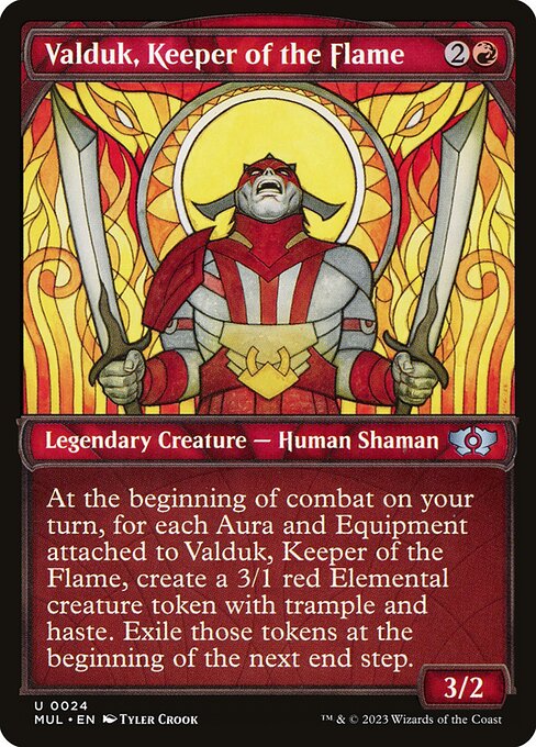 Valduk, Keeper of the Flame 24 Foil