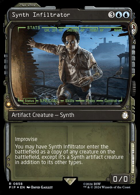 Synth Infiltrator 858 Foil