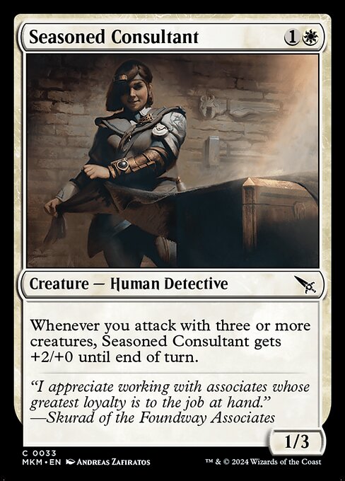 Seasoned Consultant 33 Foil