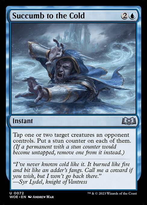 Succumb to the Cold 72 Foil