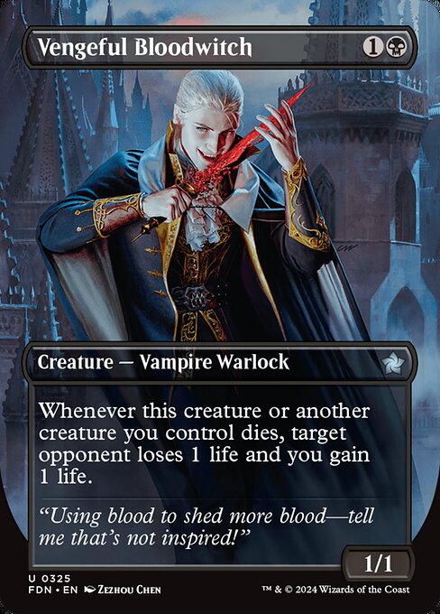 Vengeful Bloodwitch 325 Foil
