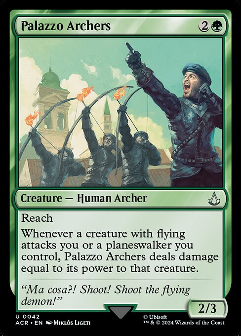 Palazzo Archers 42 Foil