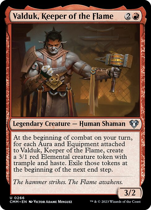 Valduk, Keeper of the Flame 266 Foil