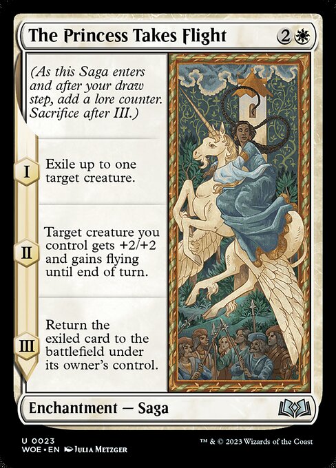 The Princess Takes Flight 23 Foil