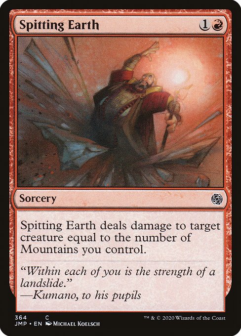 Spitting Earth 364