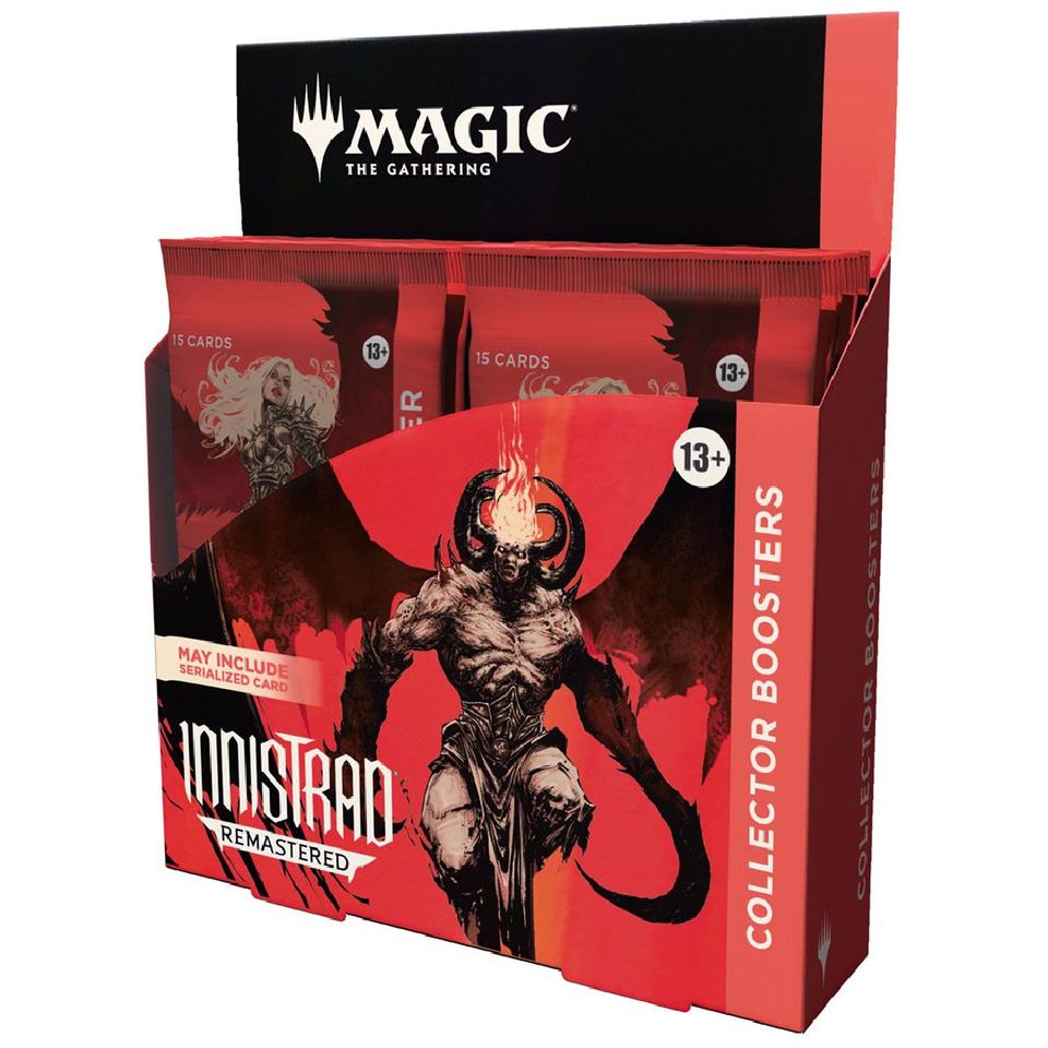 Innistrad Remastered Collector's Booster display