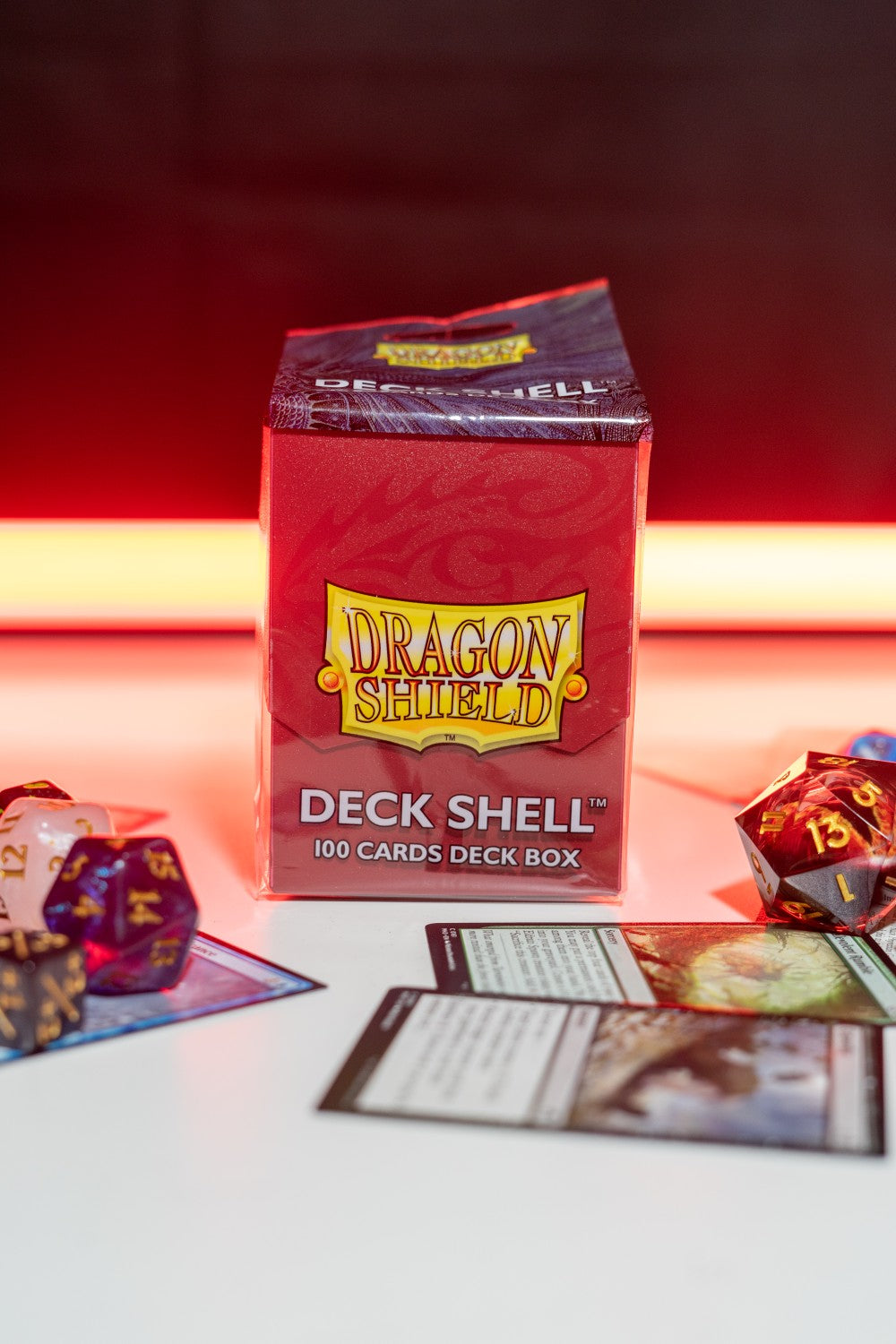 Dragon Shield Deck Shell - Blood Red