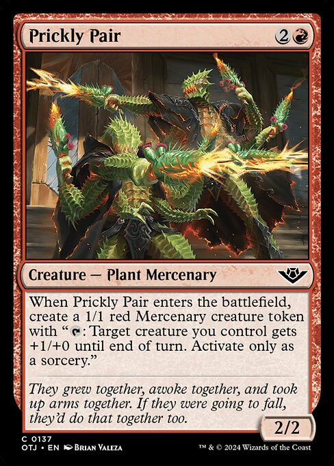 Prickly Pair 137 Foil
