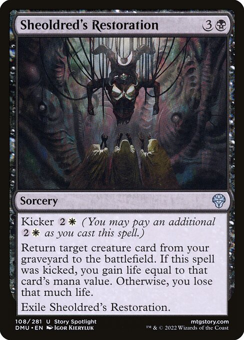 Sheoldred's Restoration 108 Foil