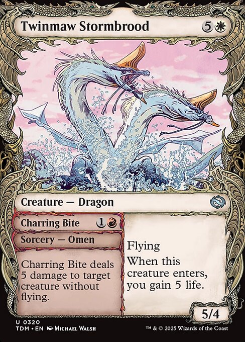 Twinmaw Stormbrood // Charring Bite 320 Foil