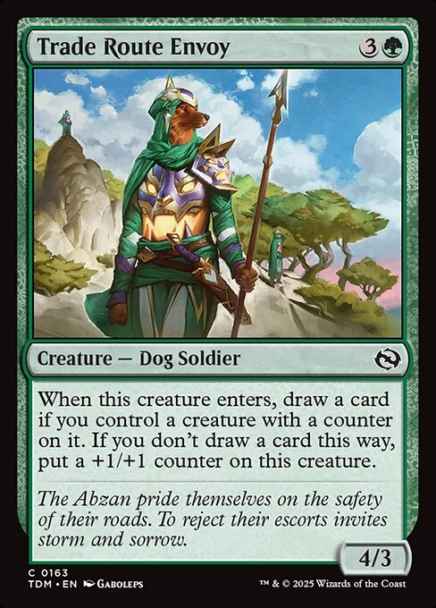 Trade Route Envoy 163 Foil