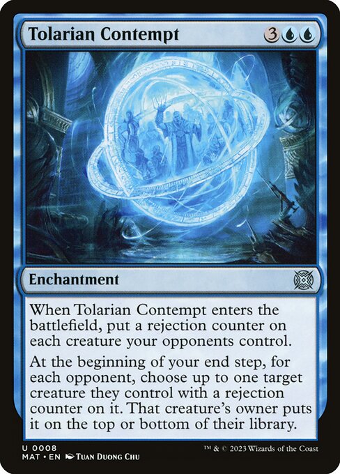 Tolarian Contempt 8 Foil