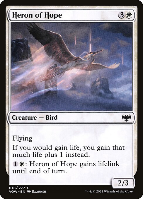 Heron of Hope 18 Foil