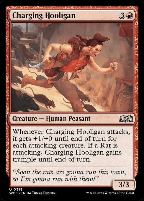Charging Hooligan 318 Foil