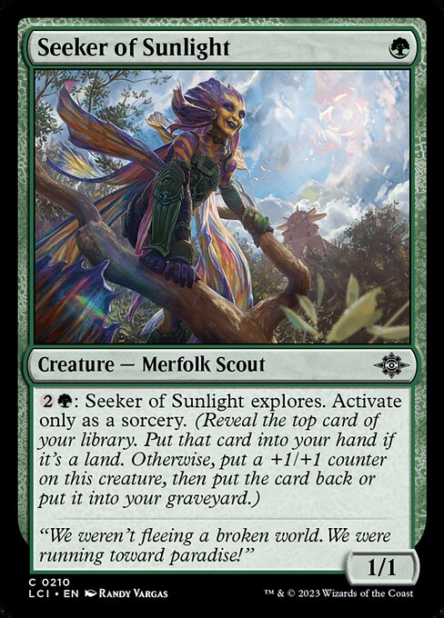 Seeker of Sunlight 210 Foil