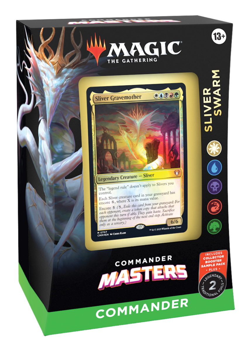 Commander Masters Sliver Swarm commander deck