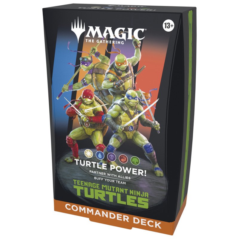 Pre-Order - Magic: The Gathering- Teenage Mutant Ninja Turtles Commander Deck Turtle Power!