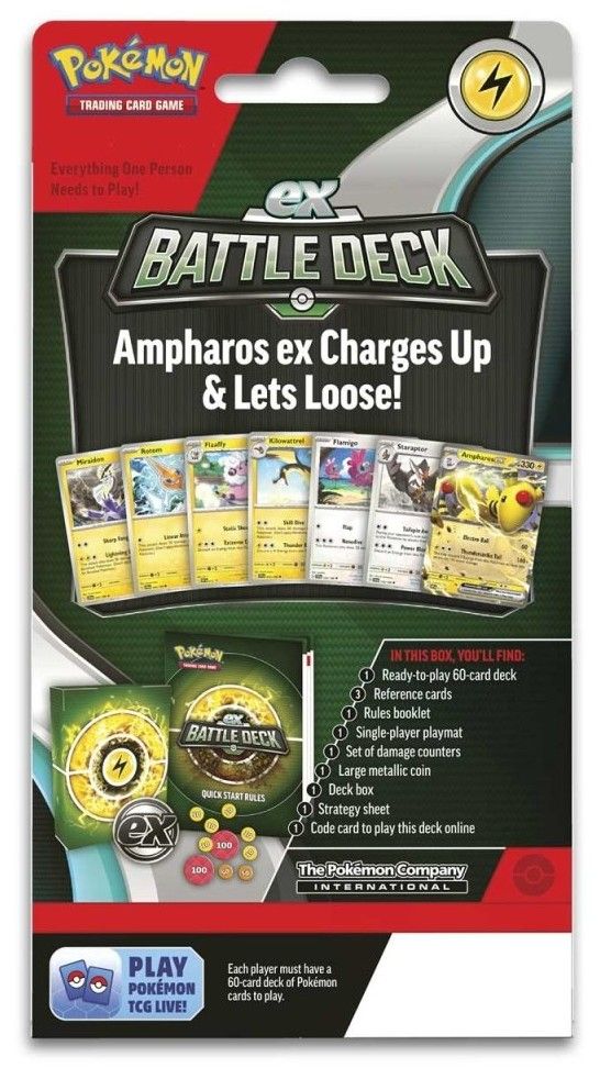 Pokemon - Battle Deck - Ampharos EX