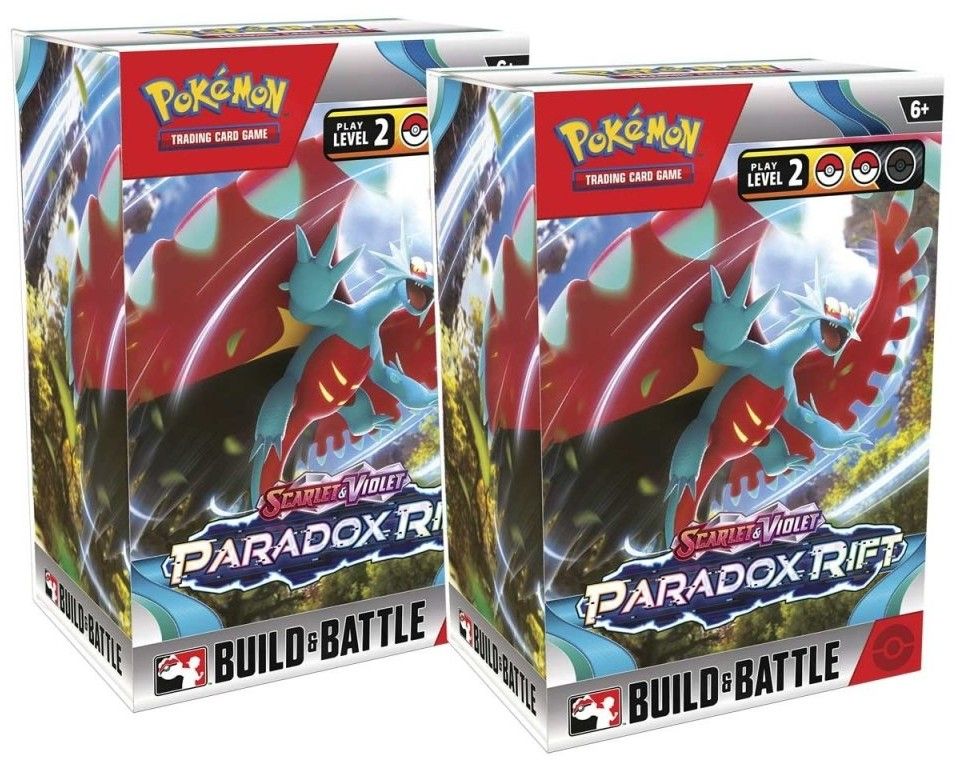Pokemon - Scarlet & Violet 4 Paradox Rift - Build and Battle Stadium Box