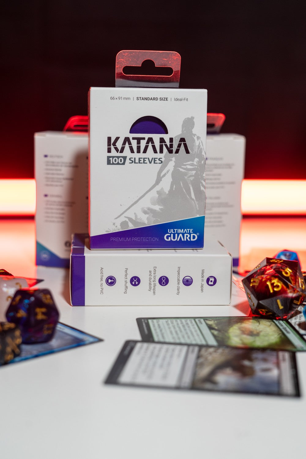 Ultimate Guard Katana Sleeves Standard Size Purple (100)