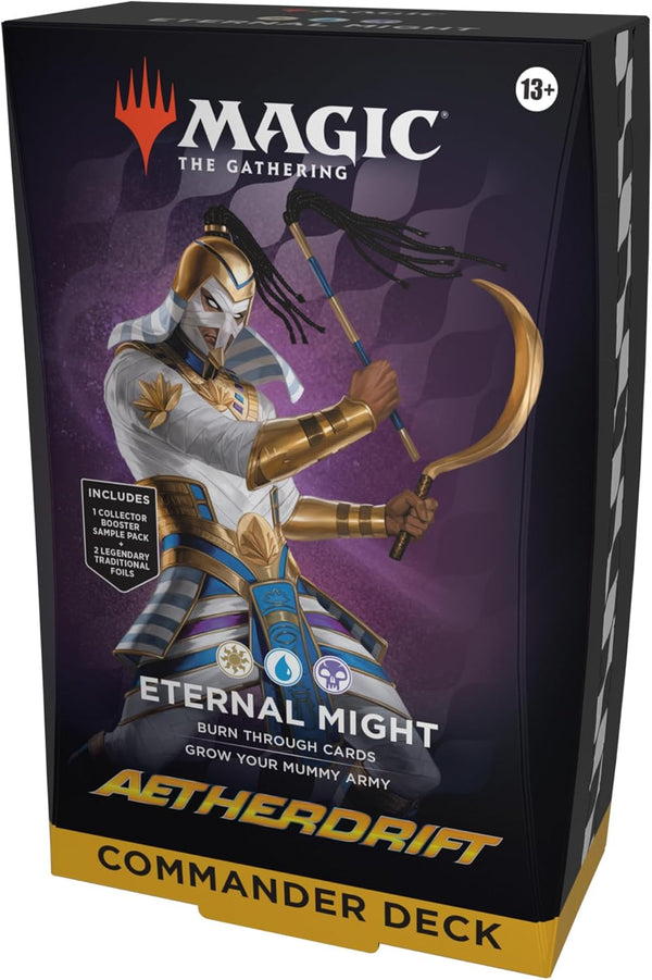 Aetherdrift Eternal Might Commander Deck MTG - Temmet Esper Zombie tribal | Arcana Inn
