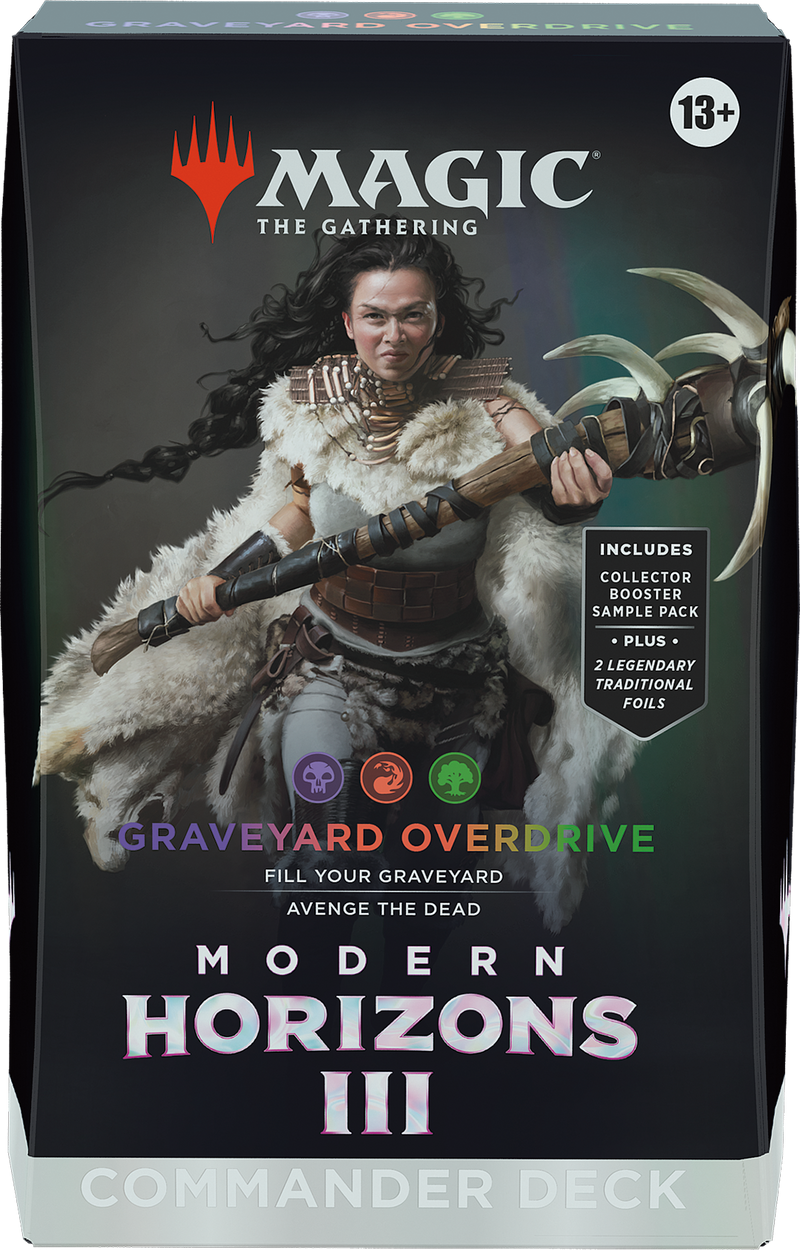 Modern Horizons 3 Graveyard Overdrive Commander Deck cutia cu Disa the Restless pe copertă