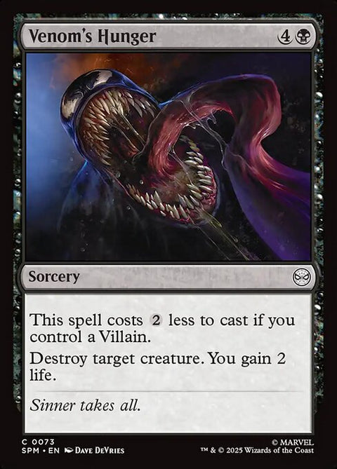Venom's Hunger 73