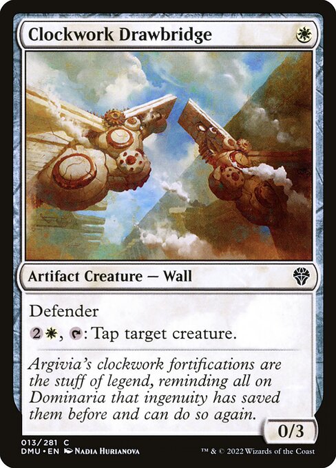 Clockwork Drawbridge 13 Foil