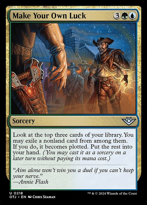 Make Your Own Luck 218 Foil