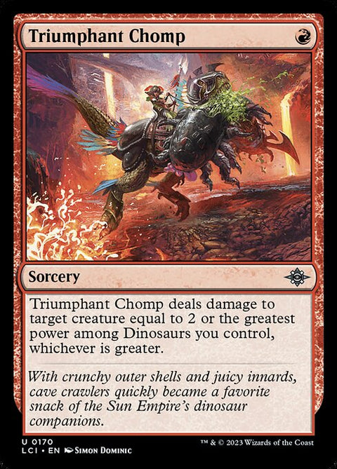 Triumphant Chomp 170