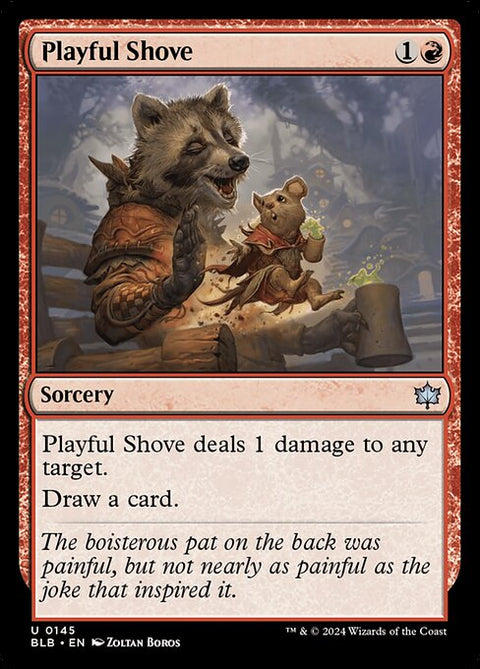 Playful Shove 145